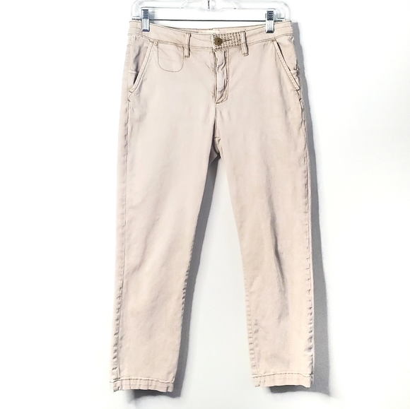 Anthropologie Pants - 🖤4/30🖤Anthropologie Khaki Slim Cropped Chinos